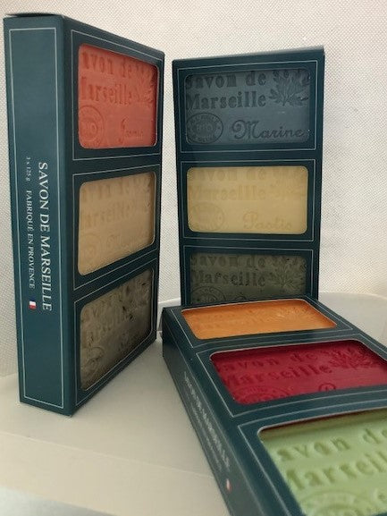 Coffret Savon de Marseille - pack de 3