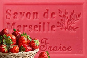 Strawberry - Savon de Marseille - BIO